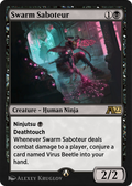 Swarm Saboteur (YNEO-013) - Alchemy: Kamigawa