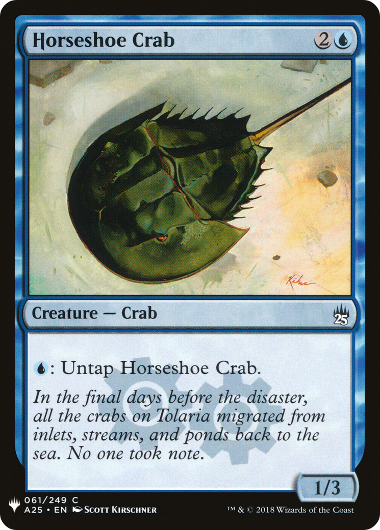 Horseshoe Crab (LIST-061) - The List