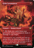Grim Lavamancer (Borderless) (DMR-434) - Dominaria Remastered