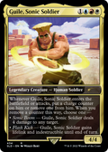 Guile, Sonic Soldier (SLD-434) - Secret Lair Drop / Guile, Sonic Soldier
