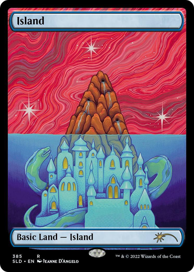Island (385) (SLD-385) - Secret Lair Drop Foil