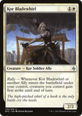 Kor Bladewhirl (BFZ-034) - Battle for Zendikar