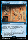 Propaganda (Surge Foil) (WHO-810) - Doctor Who Foil