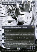 Kaya, Intangible Slayer (Borderless) (ONE-341) - Phyrexia: All Will Be One: (Showcase) Foil