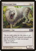 Silvercoat Lion (M11-031) - Magic 2011 Foil