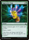 Aggressive Urge (RIX-122) - Rivals of Ixalan Foil