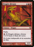Shivan Dragon (Spanish) - "Dragon shivano" (PS11-120) - Salvat 2011