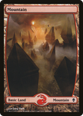 Mountain (243) - Full Art (ZEN-243) - Zendikar Foil