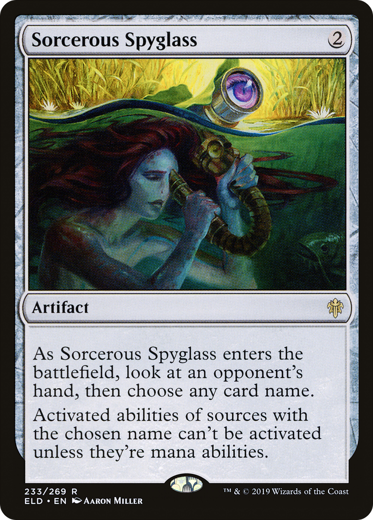 Sorcerous Spyglass (ELD-233) - Throne of Eldraine