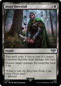 Bitter Downfall (LTR-077) - The Lord of the Rings: Tales of Middle-earth Foil