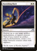 Banishing Slash (NEO-003) - Kamigawa: Neon Dynasty
