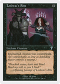 Leshrac's Rite (7ED-144) - 7th Edition