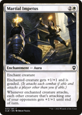 Martial Impetus (CLB-033) - Commander Legends: Battle for Baldur's Gate Foil