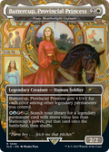 Buttercup, Provincial Princess - Sisay, Weatherlight Captain (SLD-1444) - Secret Lair Drop / Buttercup, Provincial Princess (Borderless) Foil