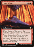 Court of Ire (Extended Art) (CMR-663) - Commander Legends: (Extended Art) Foil