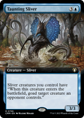 Taunting Sliver (Extended Art) (CMM-759) - Commander Masters: (Extended Art)