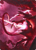Thundering Rebuke // Thundering Rebuke (AZNR-068) - Zendikar Rising Art Series (Borderless) Foil