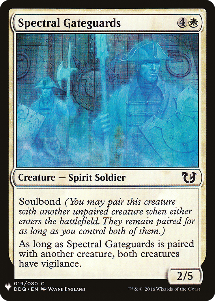 Spectral Gateguards (LIST-019) - The List