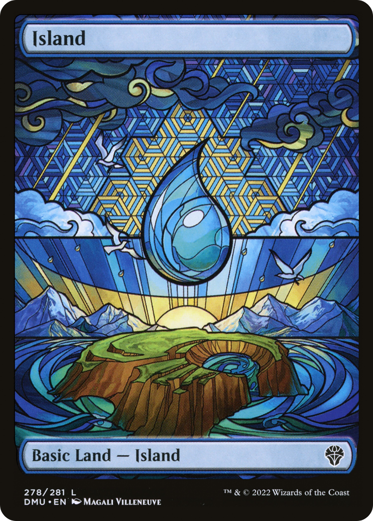 Island (Showcase) (DMU-278) - Dominaria United Foil