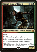Samut, Voice of Dissent (PRE-205) - Amonkhet Promos Foil