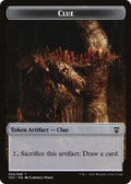 Clue (TVOC-005) - Crimson Vow Commander Tokens