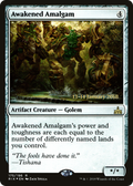 Awakened Amalgam (PRE-175) - Rivals of Ixalan Promos Foil