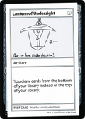Lantern of Undersight (No PW Symbol) (CMB1-) - Mystery Booster Playtest Cards 2021