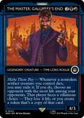 The Master, Gallifrey's End (Showcase) (WHO-543) - Doctor Who: (Showcase) (Borderless) Foil