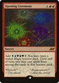 Opening Ceremony (Galaxy Foil) (UNF-404) - Unfinity Foil