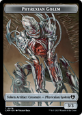 Phyrexian Golem (TCMM-076) - Commander Masters Tokens Foil