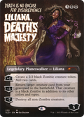 Liliana, Death's Majesty (SLD-232) - Secret Lair Drop (Borderless) Foil