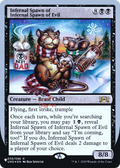 Infernal Spawn of Infernal Spawn of Evil (LIST-039/096) - The List (Unfinity Foil Edition) Foil