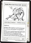 Brigid, Who's Seen Some Stuff (MB2PC-) - Mystery Booster 2