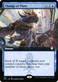 Change of Plans (Extended Art) (NCC-125) - New Capenna Commander: (Extended Art)