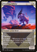 Prowling Felidar (Showcase) (ZNR-294) - Zendikar Rising: (Showcase) Foil