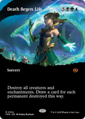 Death Begets Life (Borderless) (TDM-354) - Tarkir: Dragonstorm: (Showcase)