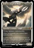 Avacyn, Angel of Hope (CMM-457) - Commander Masters Etched Foil