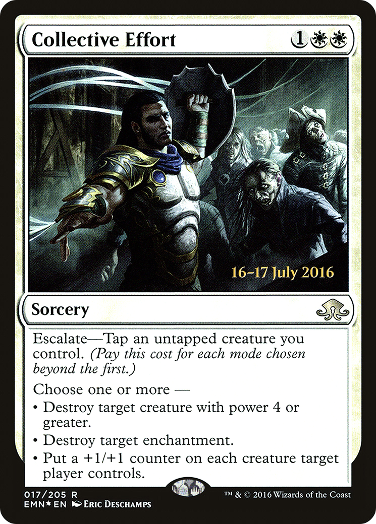 Collective Effort (PRE-017) - Eldritch Moon Promos Foil