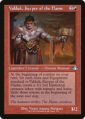 Valduk, Keeper of the Flame (Retro Frame) (DMR-333) - Dominaria Remastered Foil