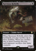 Ravenous Rotbelly (Extended Art) (MIC-060) - Midnight Hunt Commander: (Extended Art)