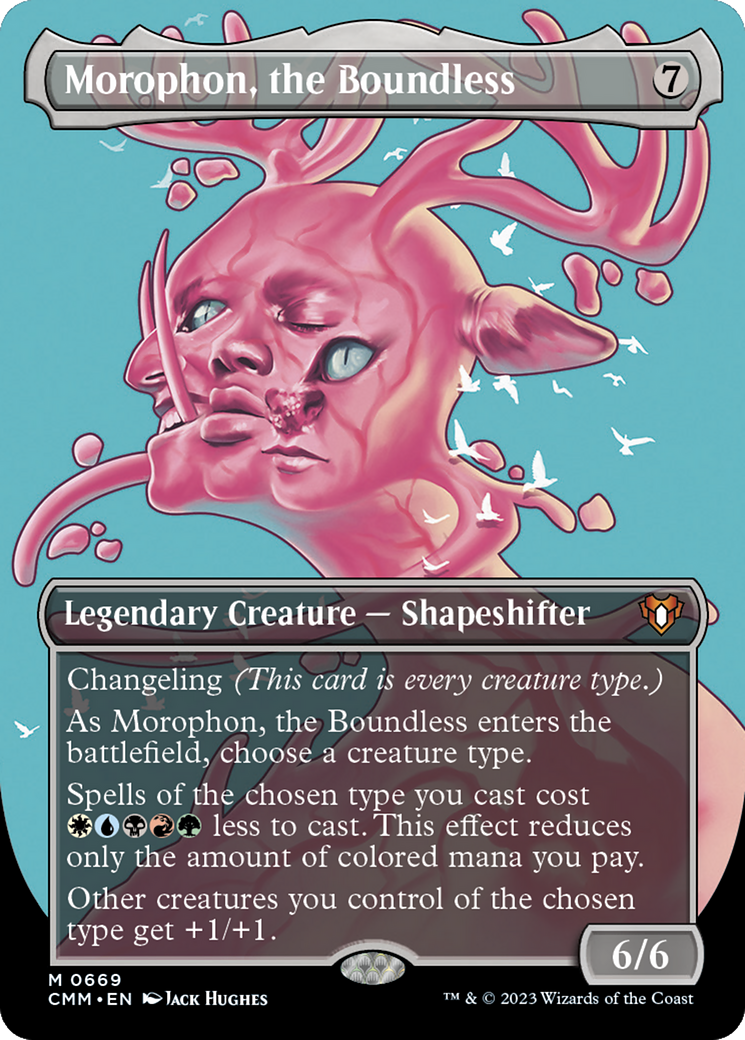 Morophon, the Boundless (Borderless) (CMM-669) - Commander Masters