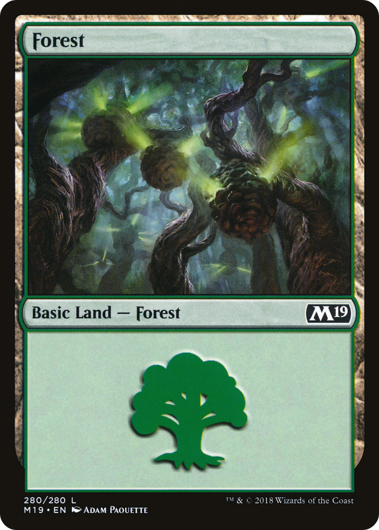 Forest (280) (M19-280) - Core Set 2019