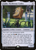 Codie, Vociferous Codex (STX-253) - Strixhaven: School of Mages Foil
