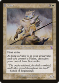 Valor (TSB-016) - Time Spiral Timeshifted: (tombstone)