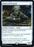 Stonecoil Serpent (PRE-235) - Throne of Eldraine Promos Foil