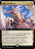 Plaza of Heroes (Extended Art) (DMU-421) - Dominaria United: (Extended Art) Foil