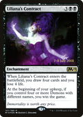 Liliana's Contract (PRE-107) - Core Set 2019 Promos Foil