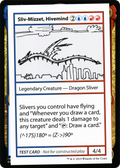 Sliv-Mizzet, Hivemind (No PW Symbol) (CMB1-) - Mystery Booster Playtest Cards 2021
