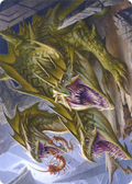 Grakmaw, Skyclave Ravager // Grakmaw, Skyclave Ravager (AZNR-076) - Zendikar Rising Art Series (Borderless) Foil