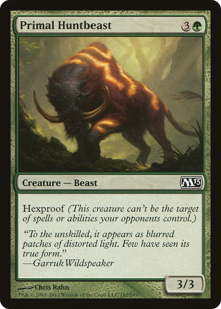 Primal Huntbeast (M13-182) - Magic 2013 Foil
